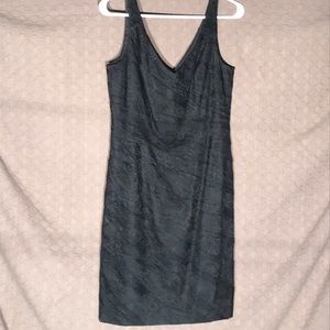 Ann Taylor little black dress. 4. Lace layers.